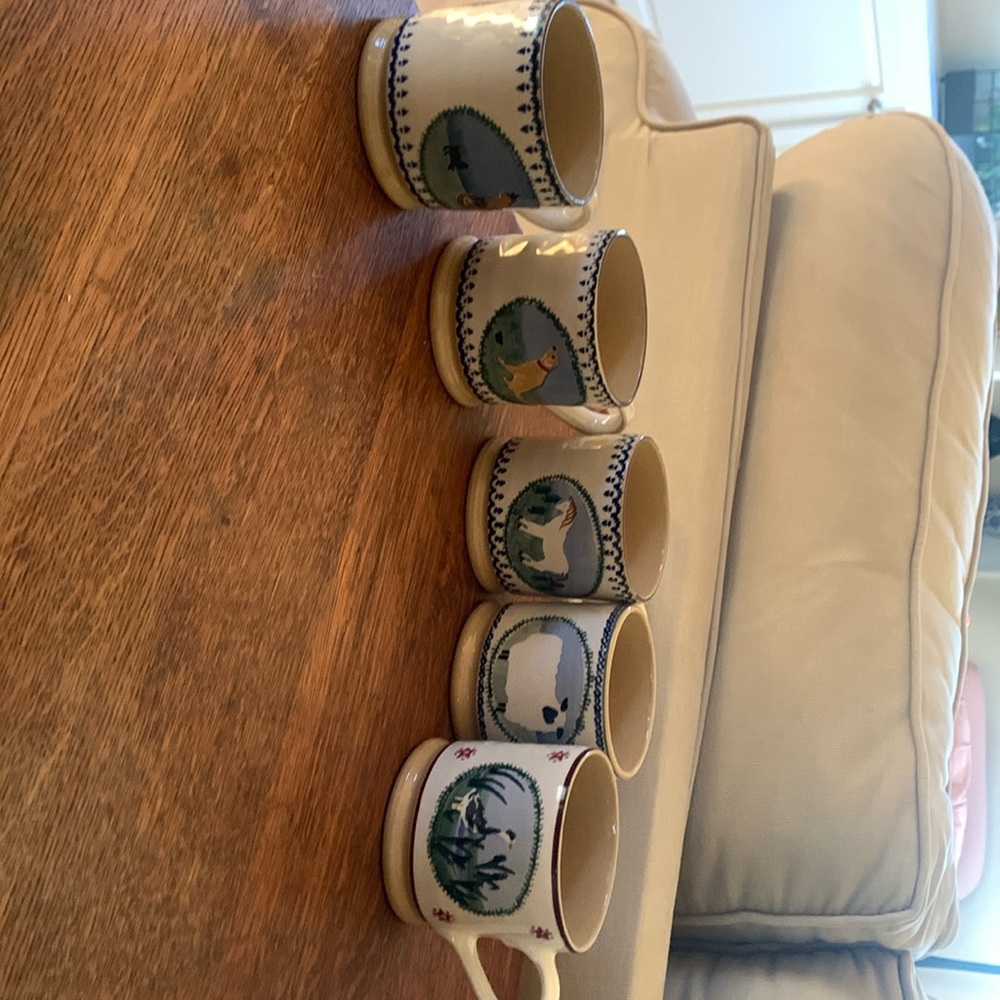Nicholas Mosse Mugs - set of 5